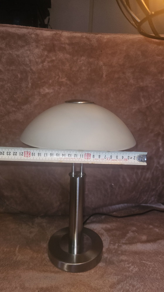 Image 1 of Lampe à poser postmoderne en forme de champignon Wofi Leuchten