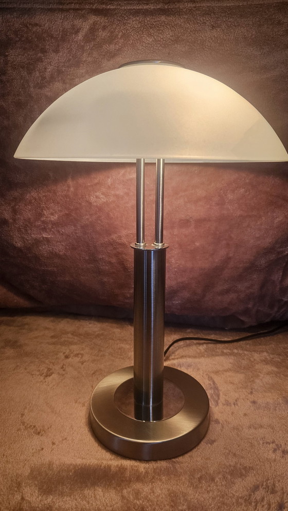 Image 1 of Lampe à poser postmoderne en forme de champignon Wofi Leuchten