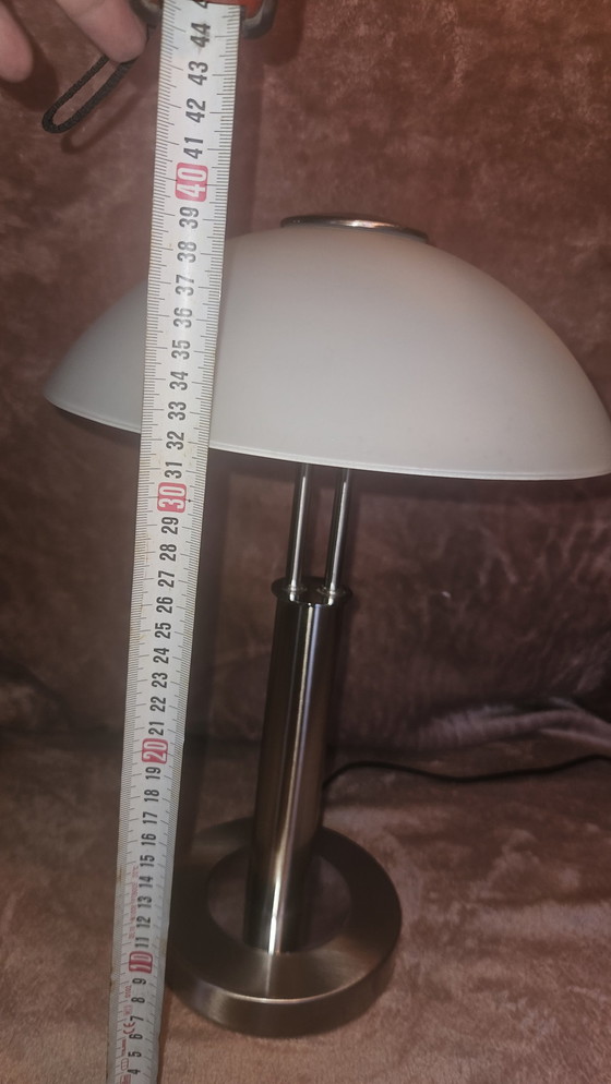 Image 1 of Lampe à poser postmoderne en forme de champignon Wofi Leuchten