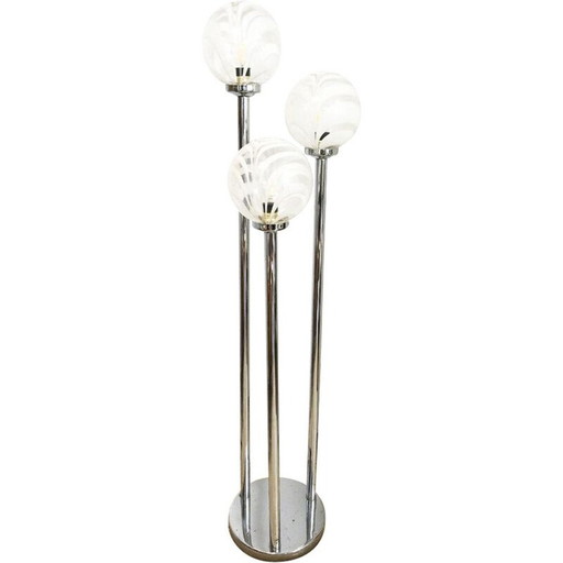 Lampadaire vintage Murano par Toni Zucherri, 1960