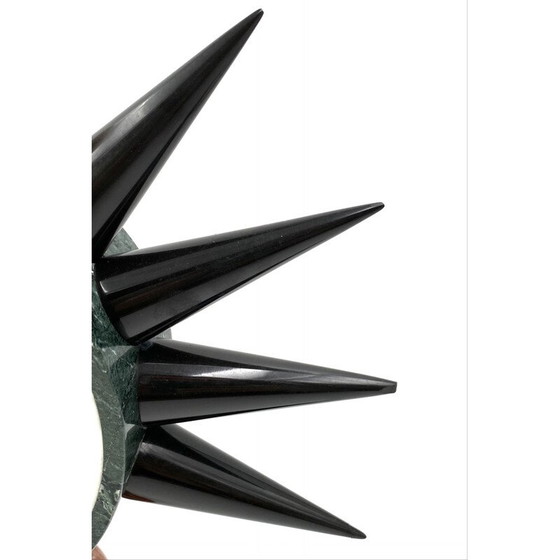 Image 1 of Vase sculpture vintage "Sholapur" par Michele de Lucchi pour Up & Up, Carrara Italie 1985