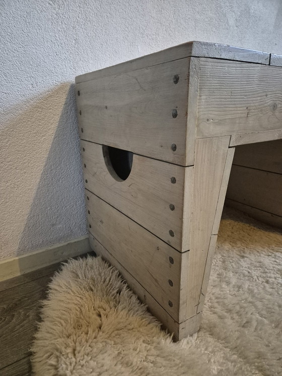 Image 1 of Rare Original 1970 Hans Dom Van Der Laan Tabouret Table Bosssche School