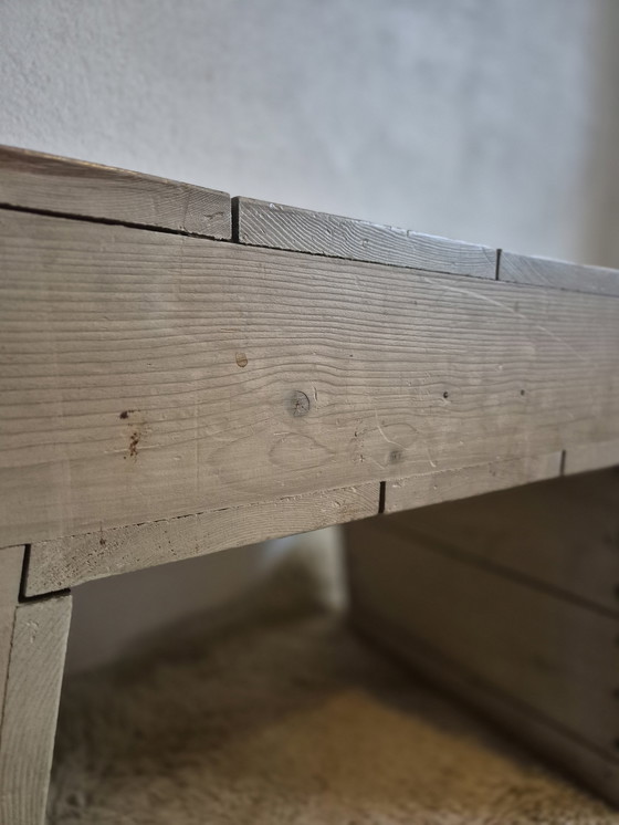 Image 1 of Rare Original 1970 Hans Dom Van Der Laan Tabouret Table Bosssche School