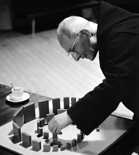 Image 1 of Rare Original 1970 Hans Dom Van Der Laan Tabouret Table Bosssche School