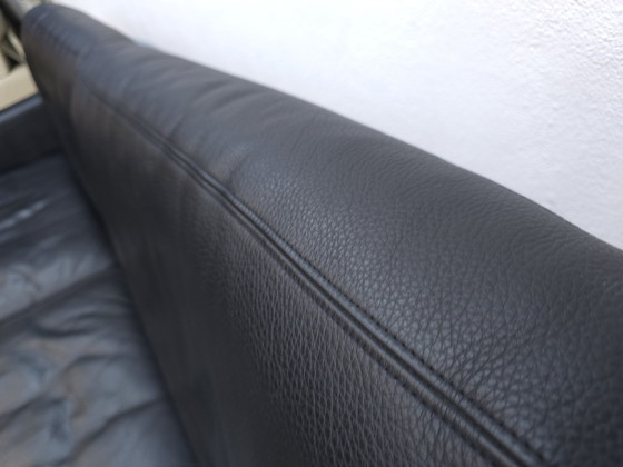 Image 1 of De Sede Ds 17 Canapé Noir Cuir Club Canapé design en cuir Canapé Desede