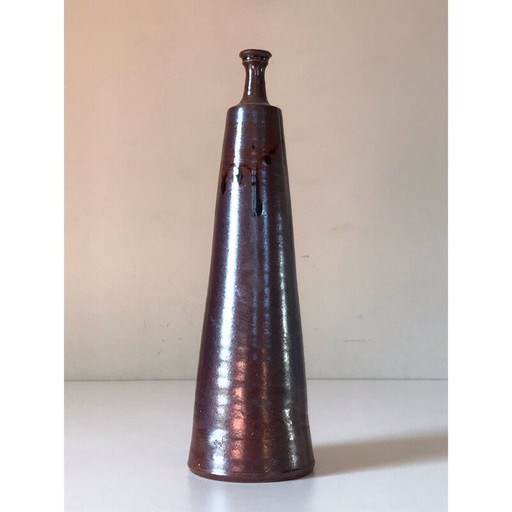 Grand vase vintage d'Henri Durennburger 1970
