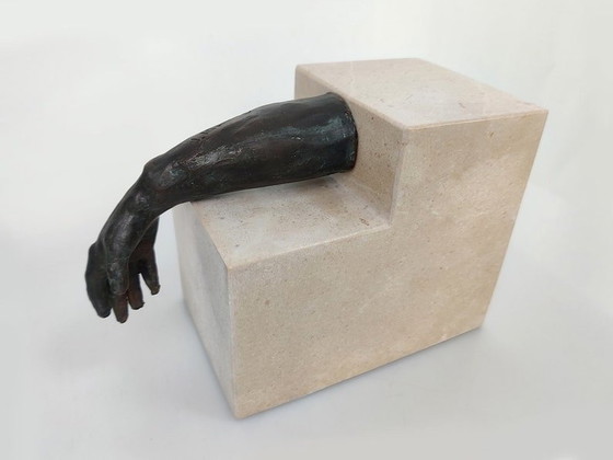 Image 1 of Sculpture figurative en bronze par J. Mariscal