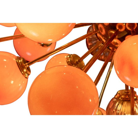 Image 1 of Lustre vintage en verre de Murano