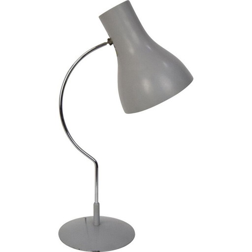 Lampe vintage en métal laqué et chrome par Josef Hurka pour Napako, Tchécoslovaquie 1970