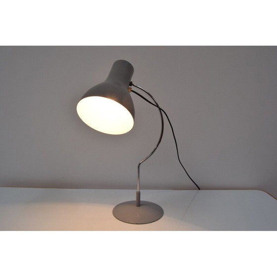 Image 1 of Lampe vintage en métal laqué et chrome par Josef Hurka pour Napako, Tchécoslovaquie 1970