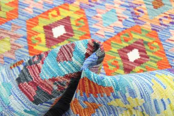 Image 1 of Original Old Style Kelim Afghan 241 X 175 Cm Top Condition