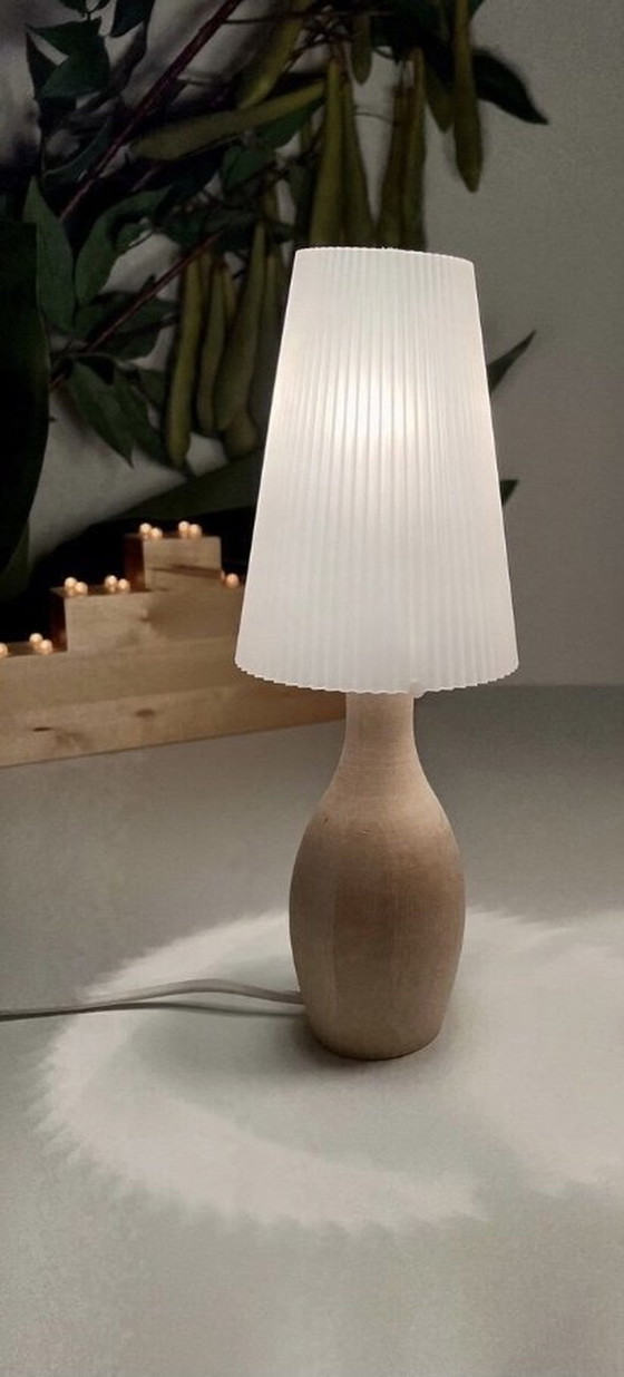 Lampe à grêle scandinave minimaliste années 1990 – Ikea, Wood, Plastic (photo 7 of 7)