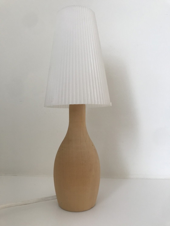 Lampe à grêle scandinave minimaliste années 1990 – Ikea, Wood, Plastic (photo 3 of 7)