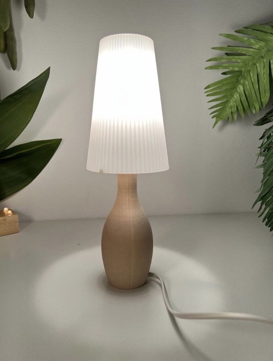Lampe à grêle scandinave minimaliste années 1990 – Ikea, Wood, Plastic (photo 2 of 7)