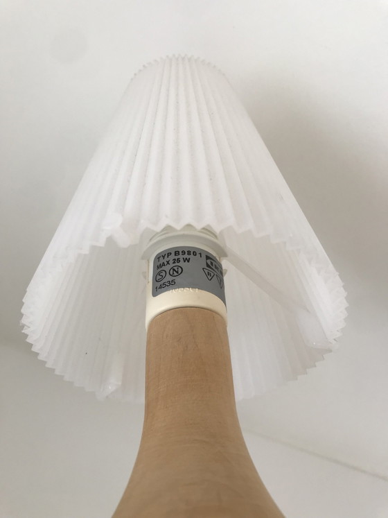 Lampe à grêle scandinave minimaliste années 1990 – Ikea, Wood, Plastic (photo 5 of 7)