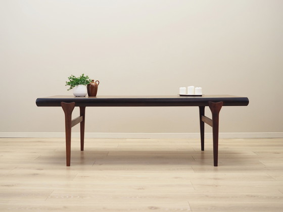 Image 1 of Banc en bois de rose, Design danois, 1960S, Designer : Johannes Andersen