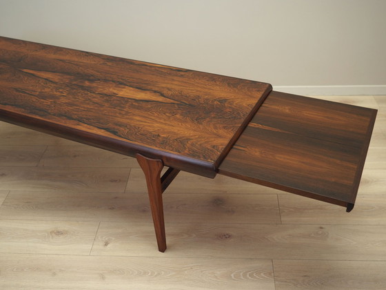 Image 1 of Banc en bois de rose, Design danois, 1960S, Designer : Johannes Andersen