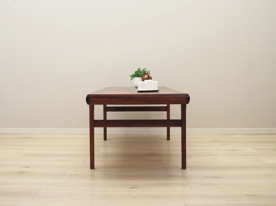 Image 1 of Banc en bois de rose, Design danois, 1960S, Designer : Johannes Andersen