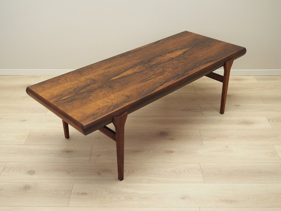 Image 1 of Banc en bois de rose, Design danois, 1960S, Designer : Johannes Andersen