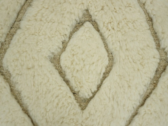 Image 1 of Tapis berbère - 252 Cm X 154 Cm - Laine blanche