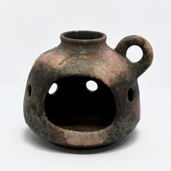 Image 1 of Cheminée vintage en céramique organique pour Ruscha Art, Allemagne 1970