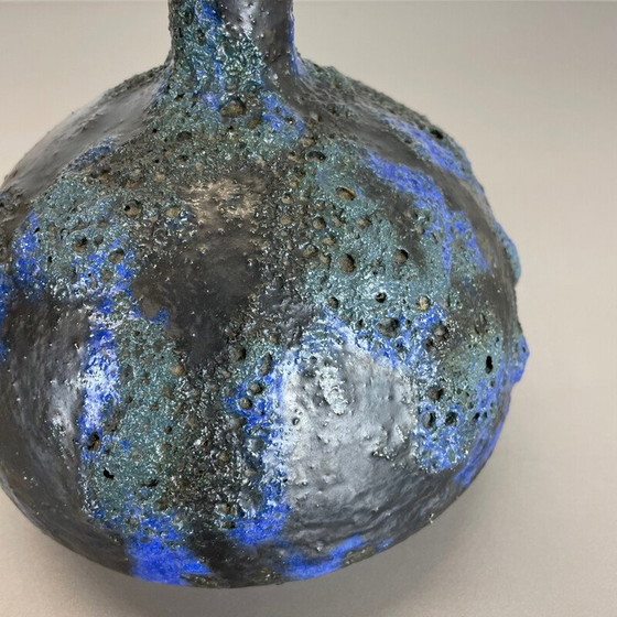 Image 1 of Vase vintage abstrait en céramique de Gerhard Liebenthron, Allemagne, années 1970