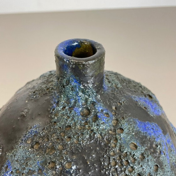 Image 1 of Vase vintage abstrait en céramique de Gerhard Liebenthron, Allemagne, années 1970
