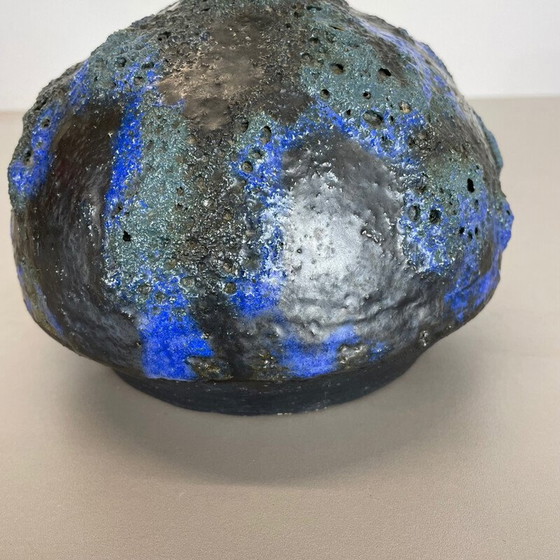 Image 1 of Vase vintage abstrait en céramique de Gerhard Liebenthron, Allemagne, années 1970