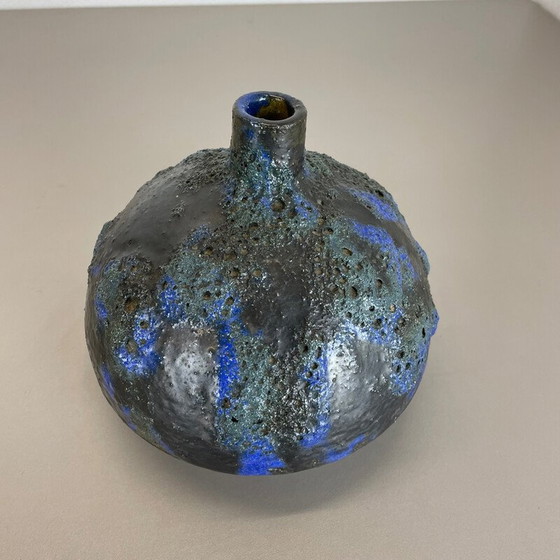 Image 1 of Vase vintage abstrait en céramique de Gerhard Liebenthron, Allemagne, années 1970