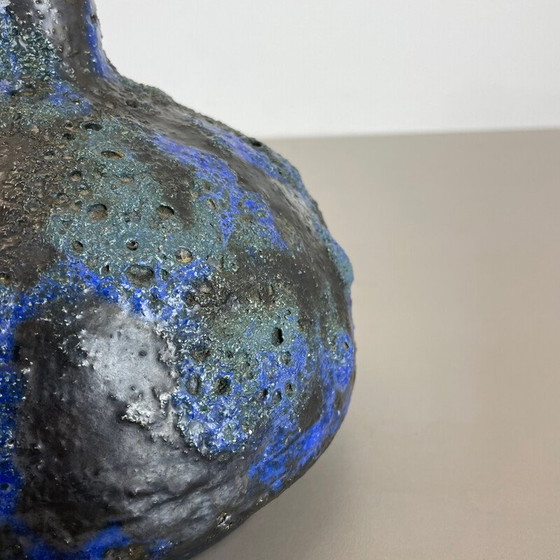 Image 1 of Vase vintage abstrait en céramique de Gerhard Liebenthron, Allemagne, années 1970