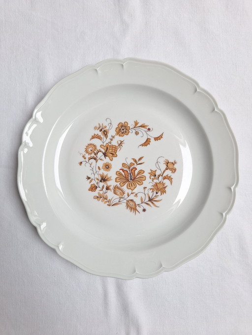 Plat En Porcelaine De Limoges