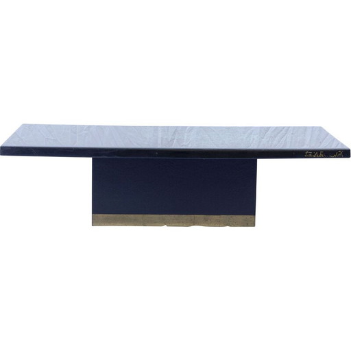 Table basse vintage par Etienne Allemeersch, Belgique 1970