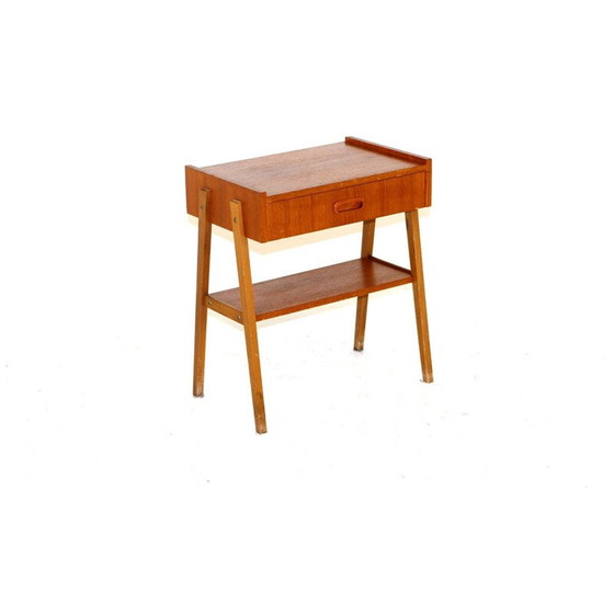 Image 1 of Table de chevet vintage en teck, Suède 1960