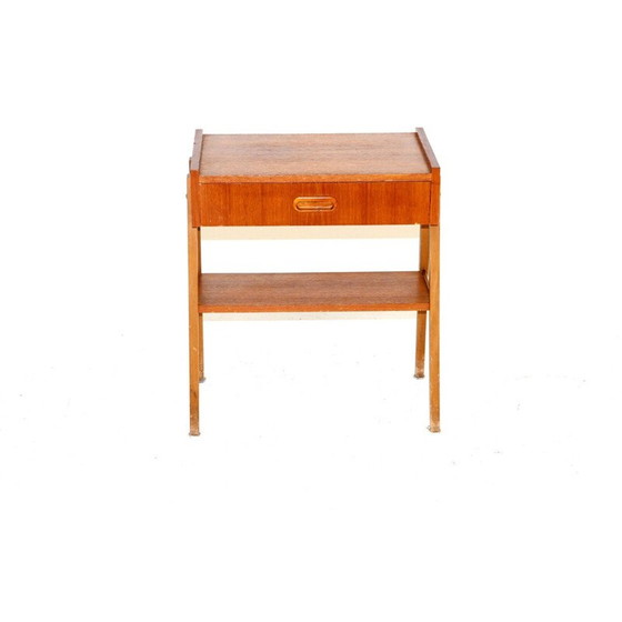 Image 1 of Table de chevet vintage en teck, Suède 1960