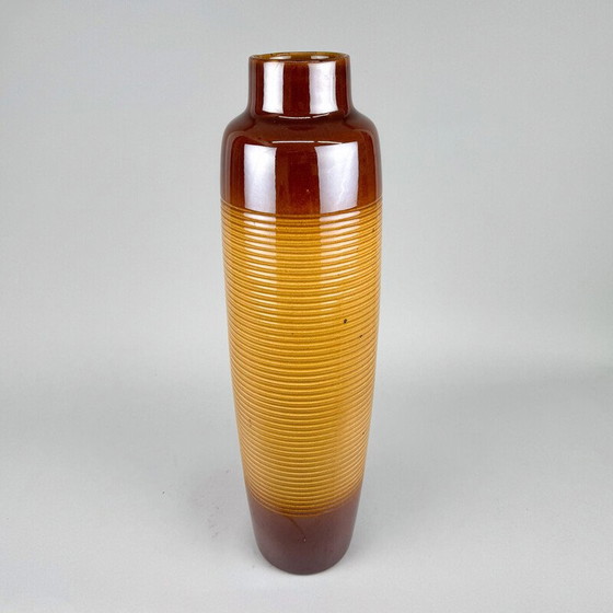 Image 1 of Vase de sol en céramique du Mid Century, Tchécoslovaquie