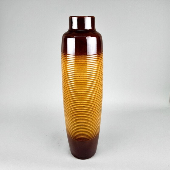 Image 1 of Vase de sol en céramique du Mid Century, Tchécoslovaquie