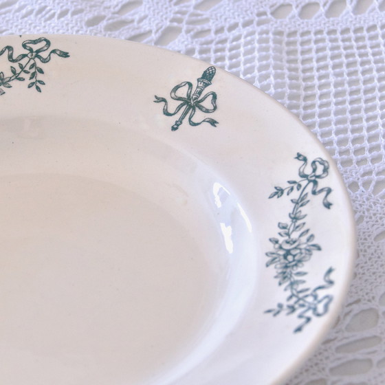 Image 1 of 6 Assiettes Longchamp "Sapho" Terre De Fer 