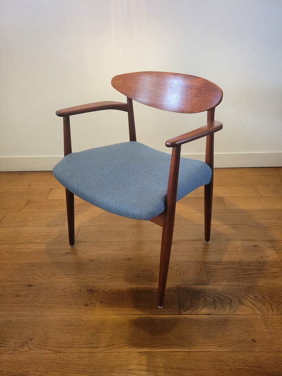 Image 1 of Ensemble de 2 fauteuils par Ejnar Larsen et Aksel Bender Madsen