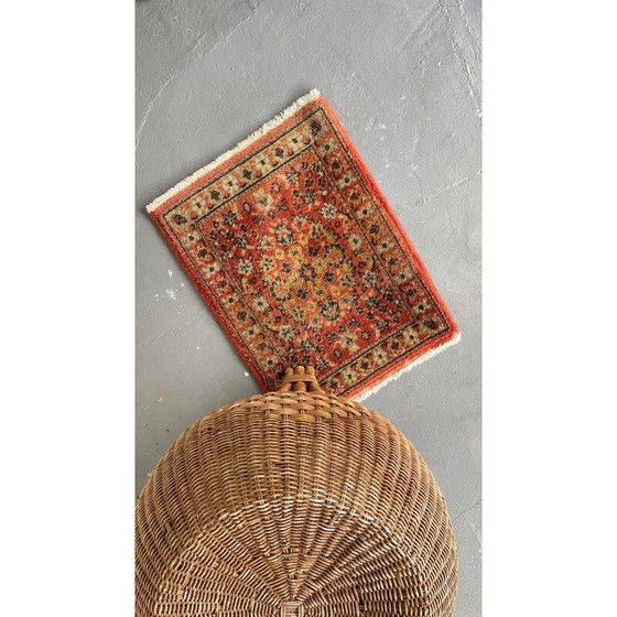 Image 1 of Tapis vintage en laine vierge, Belgique 1990