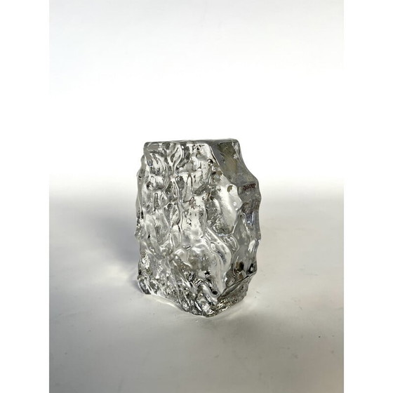 Image 1 of Vase en verre vintage de Georgshütte, années 1950