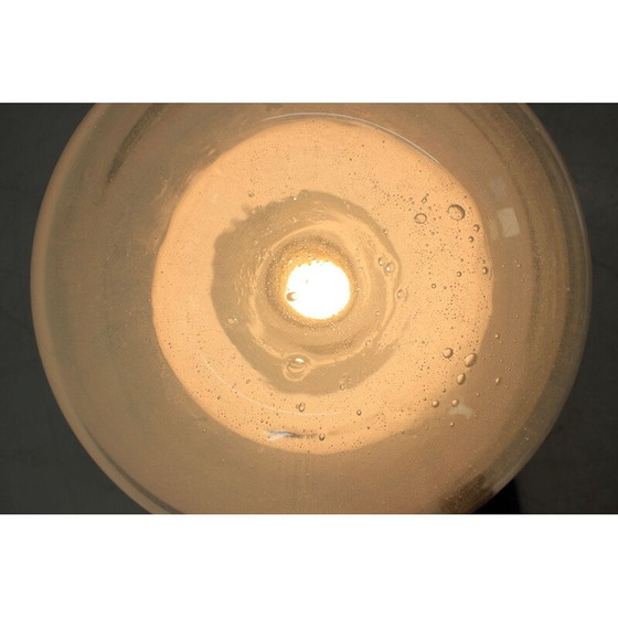 Image 1 of Lampadaire vintage en verre d'art 1960