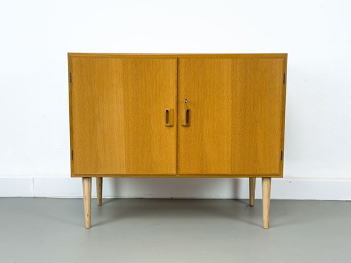 Cabinet Danois En Chêne Par Børge Mogensen Pour Søborg Møbelfabrik, 1960S