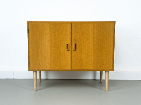 Image 1 of Cabinet Danois En Chêne Par Børge Mogensen Pour Søborg Møbelfabrik, 1960S