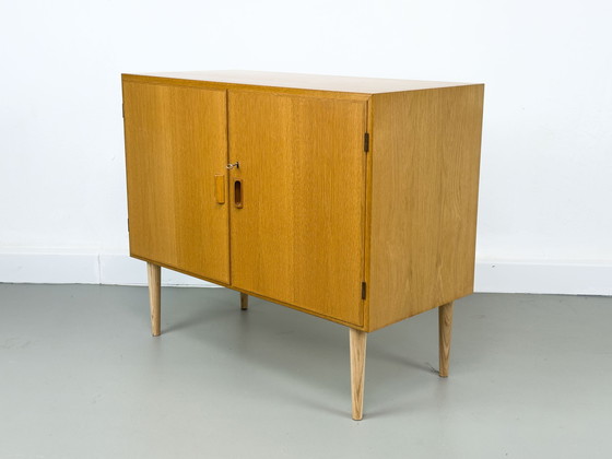 Image 1 of Cabinet Danois En Chêne Par Børge Mogensen Pour Søborg Møbelfabrik, 1960S