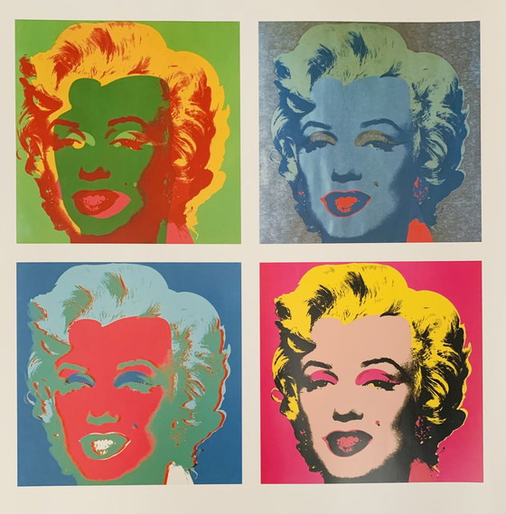 Image 1 of Signée avec l'inscription dans le copyright "The Andy Warhol Foundation For The Visual Arts, Inc.". Lithographie offset.