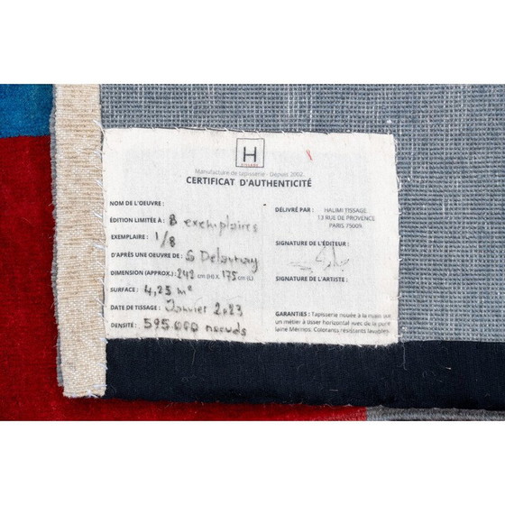 Image 1 of Tapisserie vintage tissée à la main, 2023