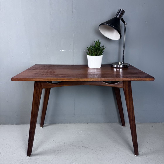 Image 1 of Table d'appoint en teck Mid Century