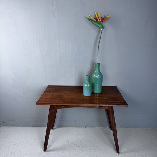 Table d'appoint en teck Mid Century