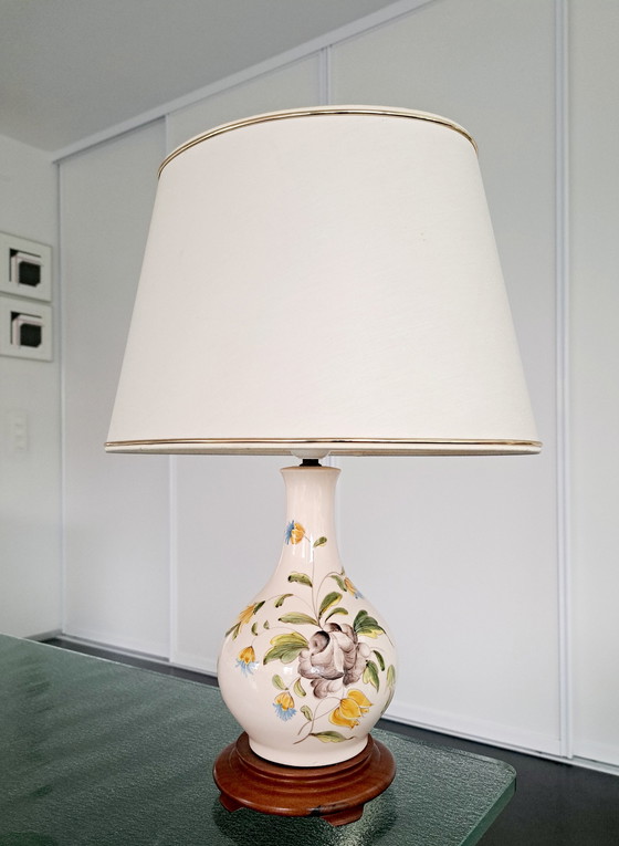 Image 1 of Lampe de table en céramique