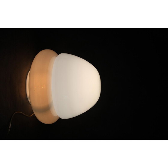 Image 1 of Lampe de table vintage en verre de Murano, 1970